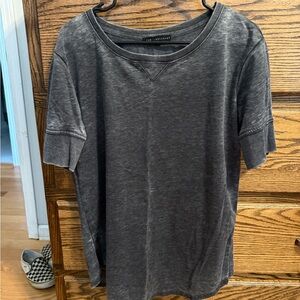 Jane and Delancey Gray Tunic Top
